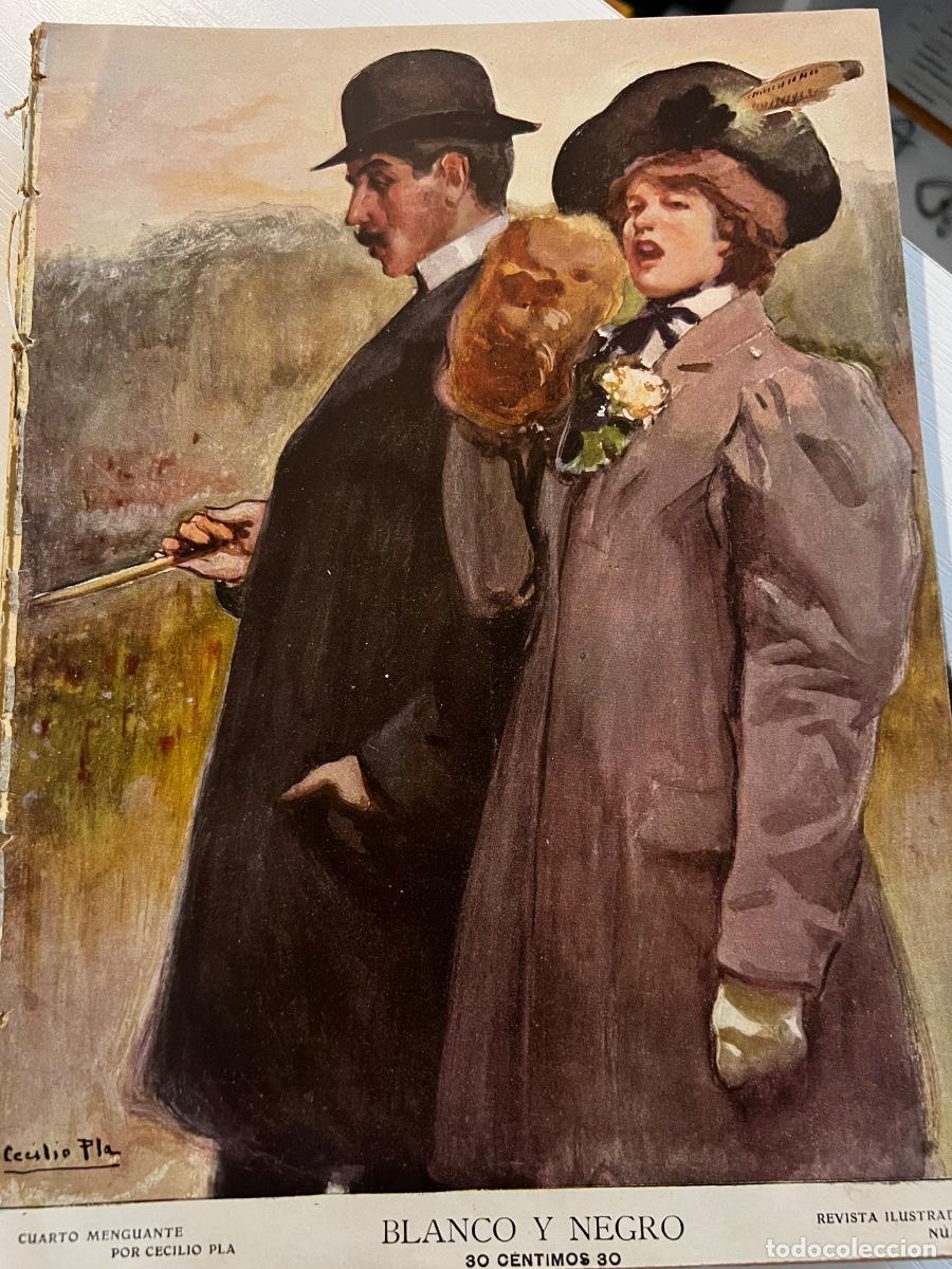 Coleccionismo de revista Blanco y Negro: BLANCO Y NEGRO. N&ordm; 843. A&Ntilde;O 1907. NUEVO EMBAJADOR DE FRANCIA (MADRID). AGITACI&Oacute;N CONTRA EL GO.. LEER