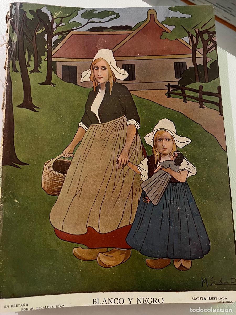Coleccionismo de revista Blanco y Negro: BLANCO Y NEGRO. N&ordm; 862. A&Ntilde;O 1907. EL FESTIVAL DEL CENTRO REGIONAL B&Eacute;TICO. UNA BODA ARISTOCR&Aacute;T.. LEER