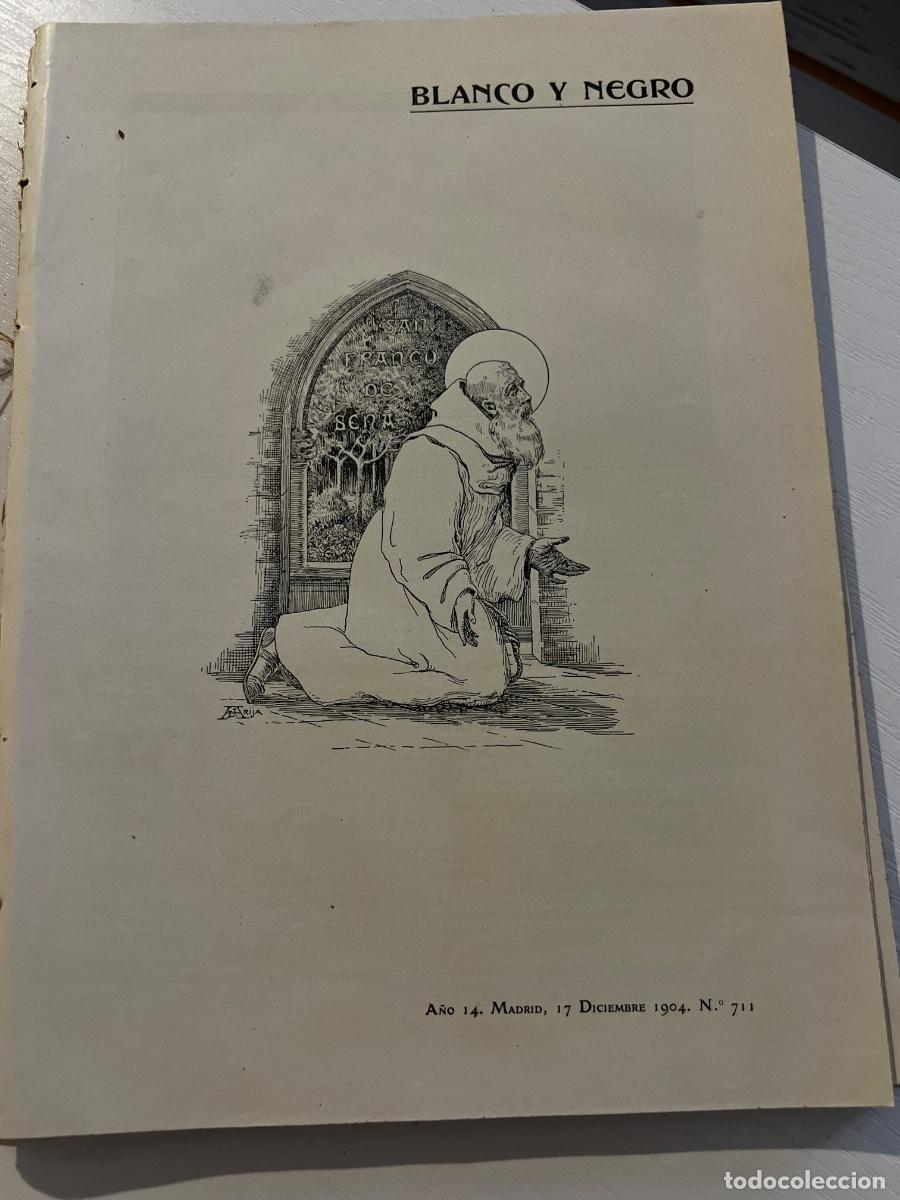 Coleccionismo de revista Blanco y Negro: BLANCO Y NEGRO. N&ordm; 711. A&Ntilde;O 1904. LA TORRE DEL RELOJ ANTES DE SER DERRIBADA.