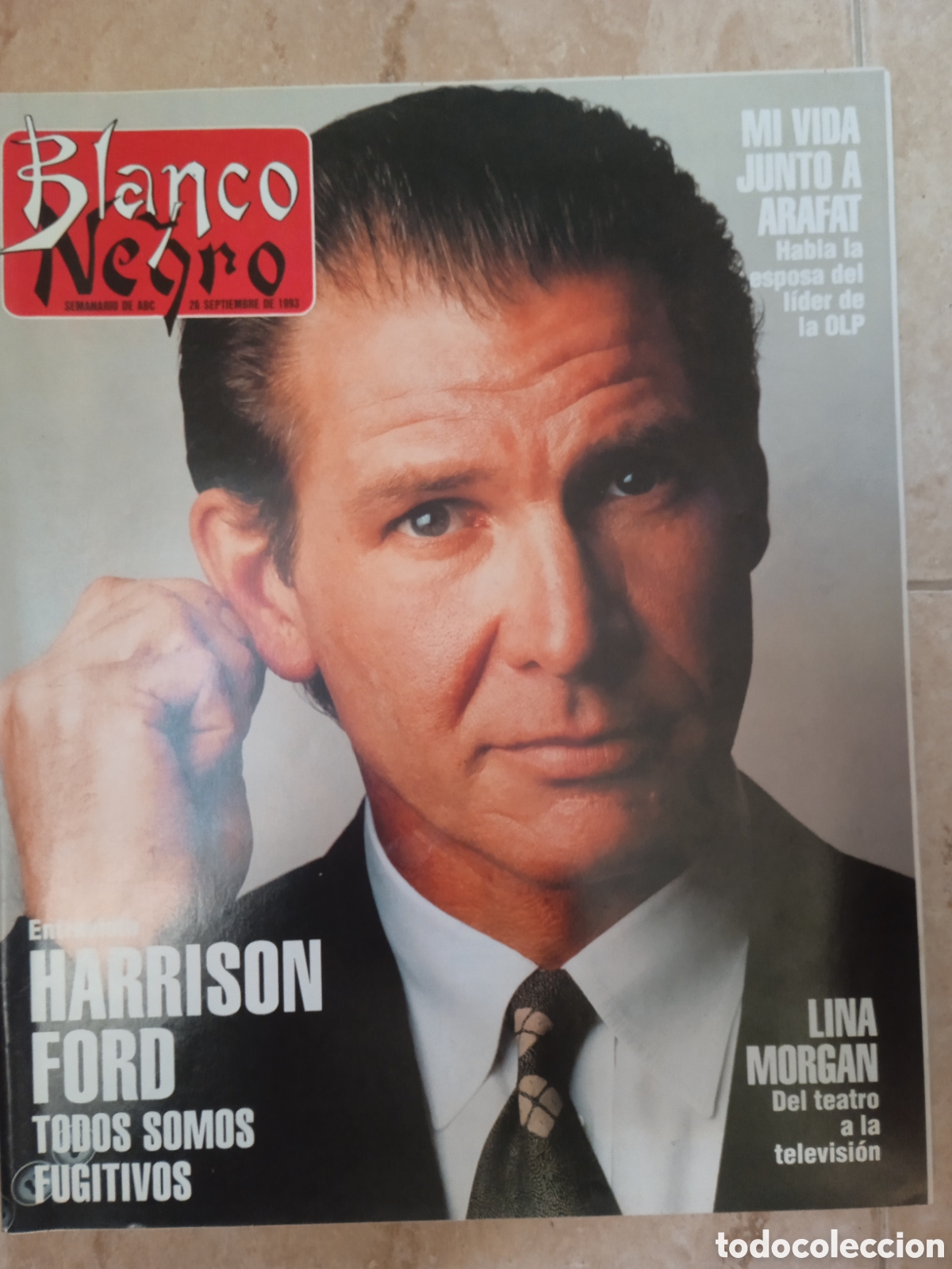 Coleccionismo de revista Blanco y Negro: Blanco y Negro n&deg; 3874 Lina Morgan Harrison Ford