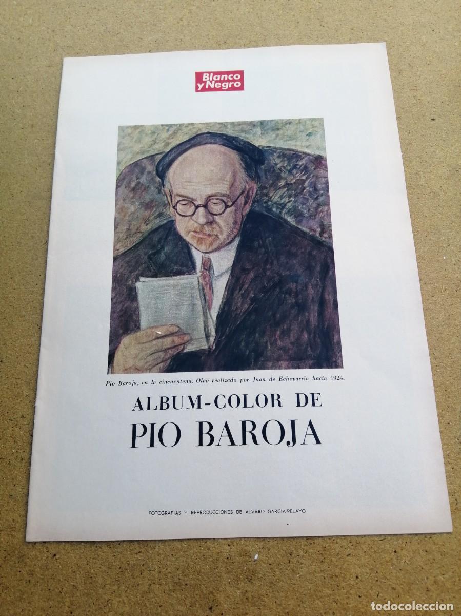 Coleccionismo de revista Blanco y Negro: ALBUM COLOR PIO BAROJA (REVISTA BLANCO Y NEGRO)