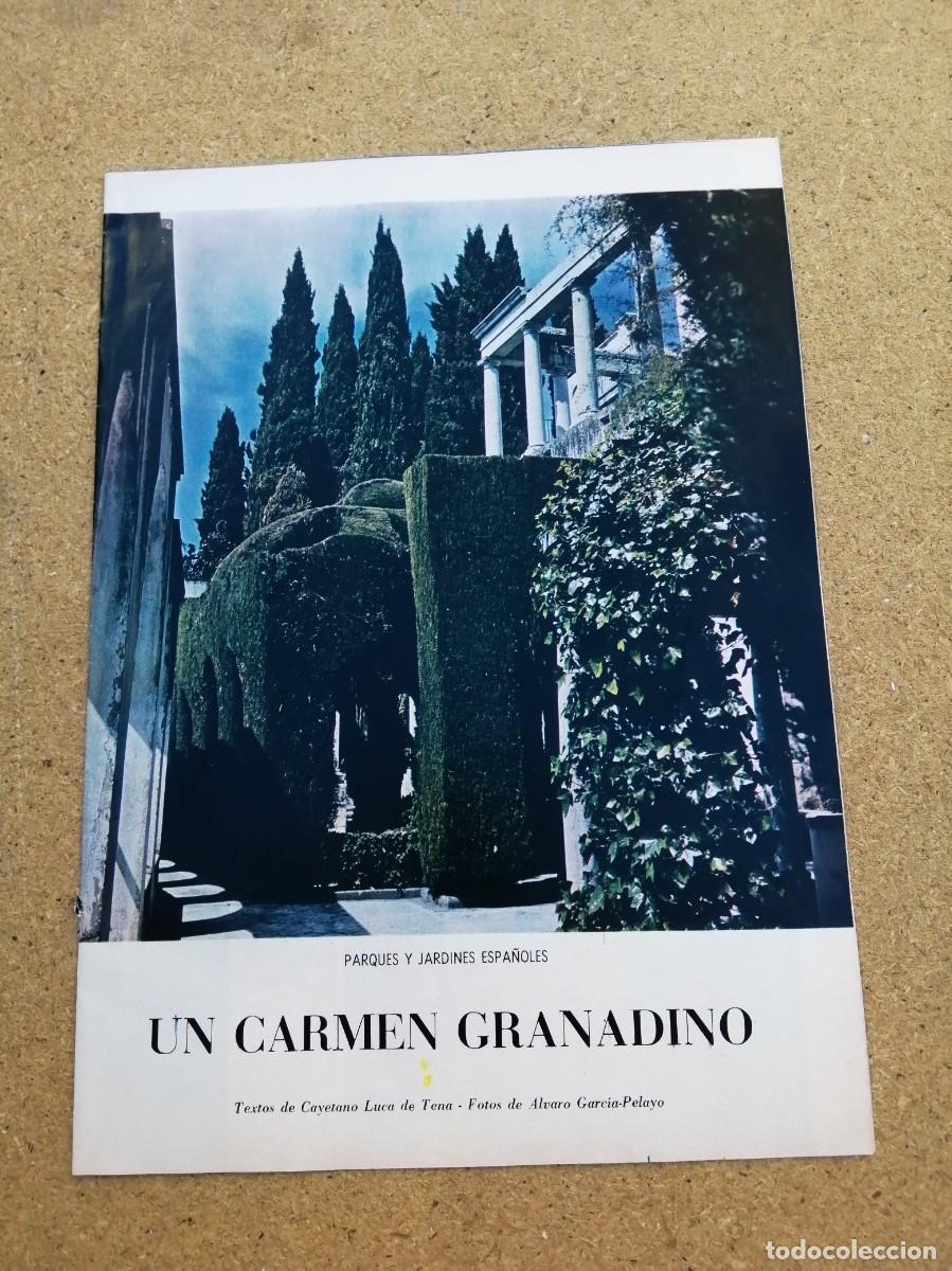 Coleccionismo de revista Blanco y Negro: REVISTILLA BLANCO Y NEGRO. UN CARMEN GRANADINO