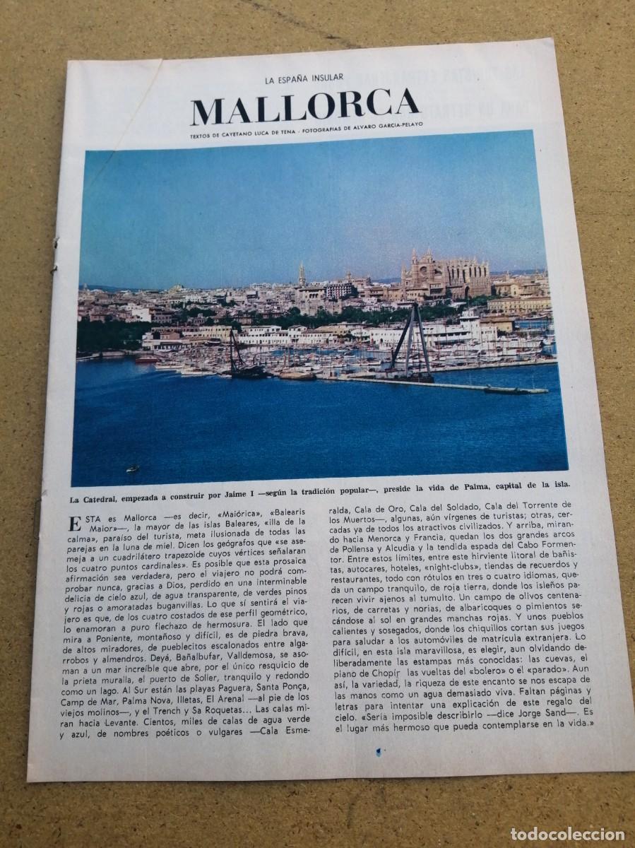 Coleccionismo de revista Blanco y Negro: REVISTILLA BLANCO Y NEGRO. MALLORCA