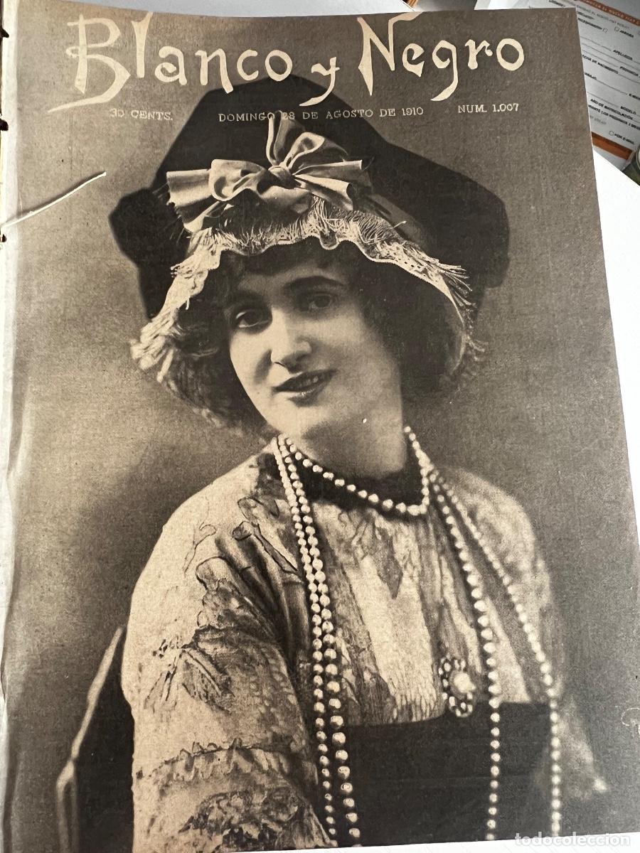 Coleccionismo de revista Blanco y Negro: BLANCO Y NEGRO. N&ordm; 1007. A&Ntilde;O 1910. CANALEJAS EN OTERO. FIESTAS EN PROVINCIAS. LOS FESTEJOS DE.. LEER