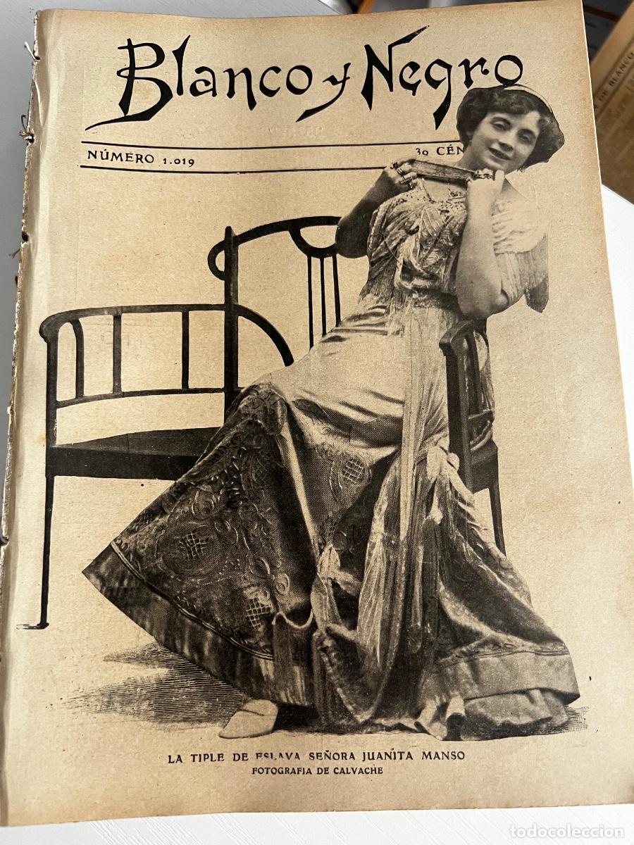 Coleccionismo de revista Blanco y Negro: BLANCO Y NEGRO. N&ordm; 1019. A&Ntilde;O 1910. LA CRECIDA DEL SENA. LA FAMILIA REAL EN LA CACER&Iacute;A DE EL R.. LEER