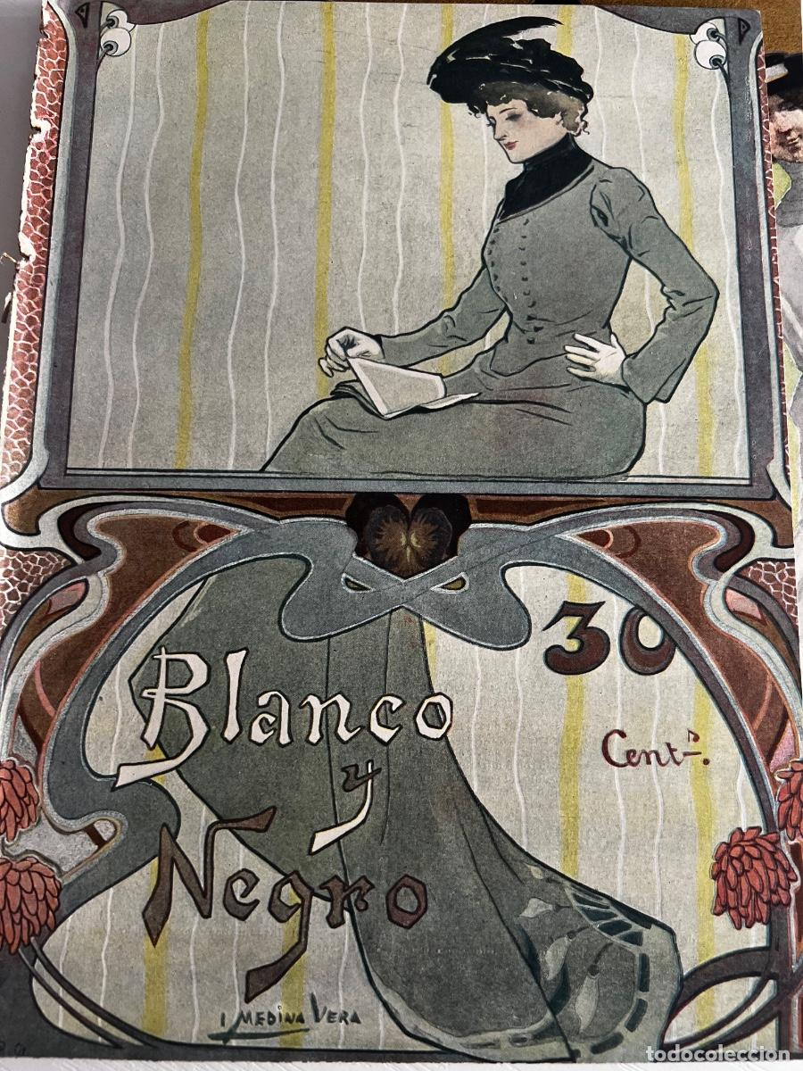 Coleccionismo de revista Blanco y Negro: BLANCO Y NEGRO. N&ordm; 567. A&Ntilde;O 1902. ANTONIO VICO. CALENDARIO HIST&Oacute;RICO. LA MONJA EN ORACI&Oacute;N. EL GENERA