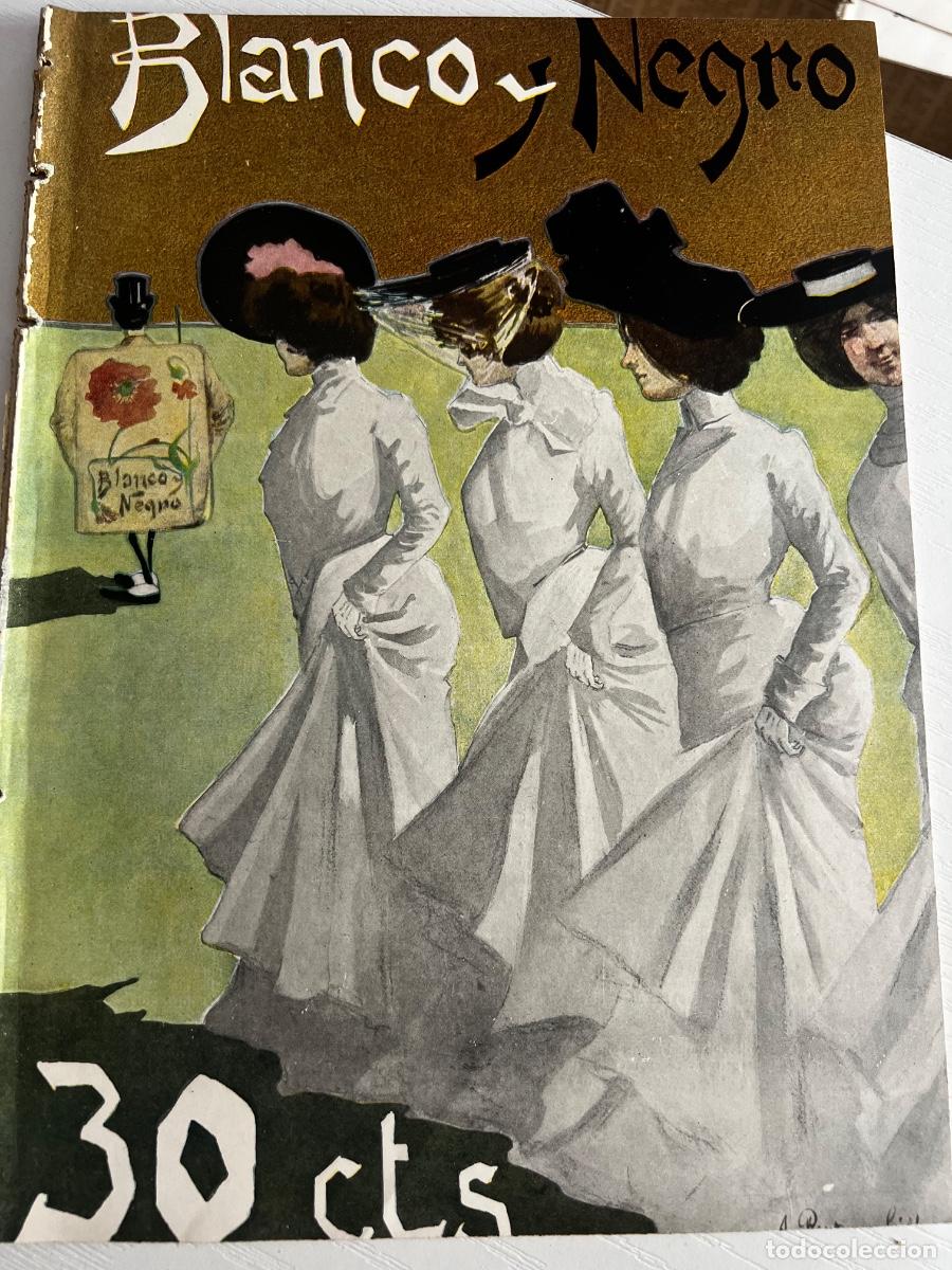 Coleccionismo de revista Blanco y Negro: BLANCO Y NEGRO. N&ordm; 568. A&Ntilde;O 1902. CEREMONIAS RURALES DE SEMANA SANTA. LA HUELGA DE LOS HERRER.. LEER