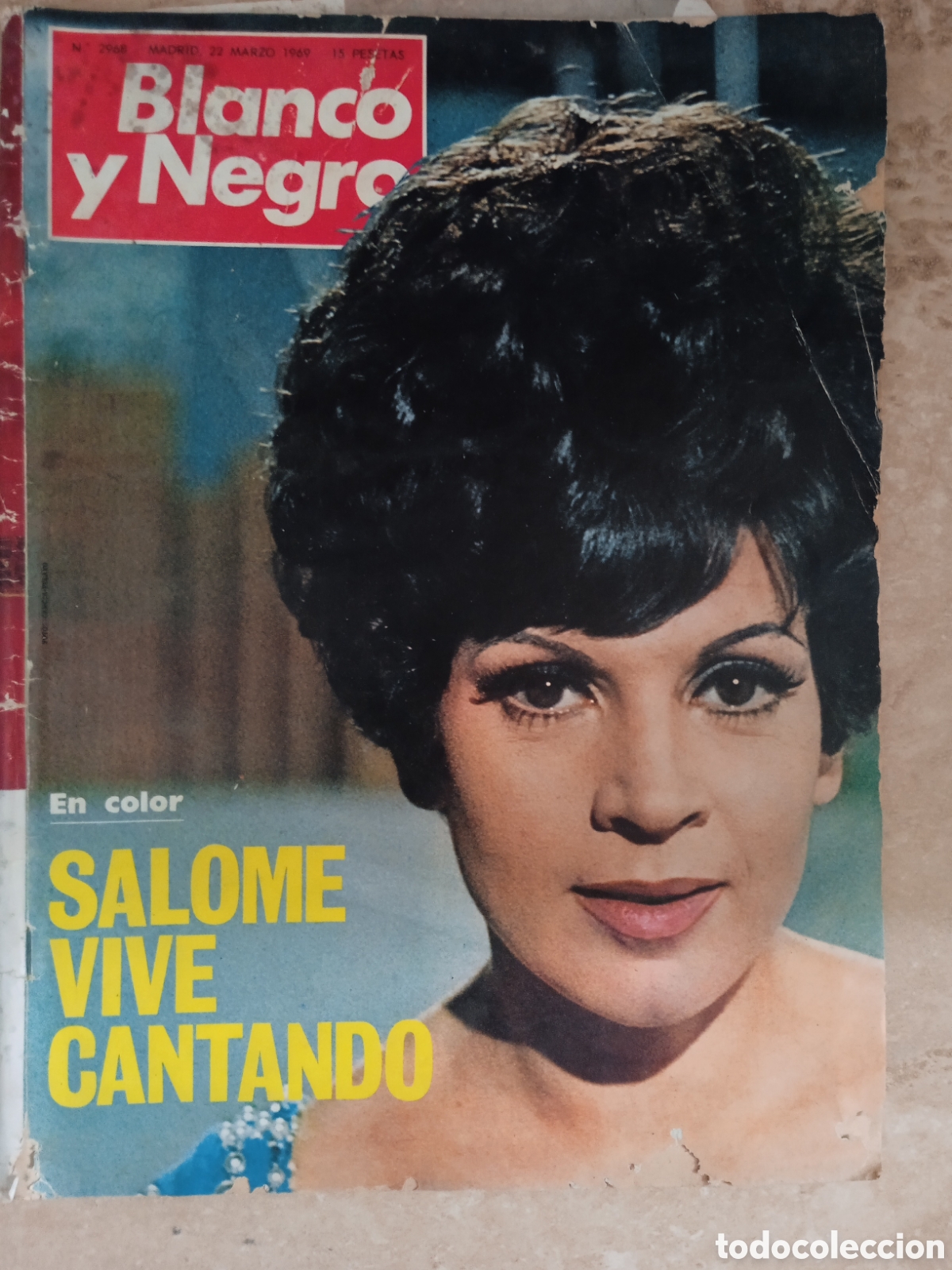 Coleccionismo de revista Blanco y Negro: Blanco y Negro 2968 Salom&eacute; Mary Samper