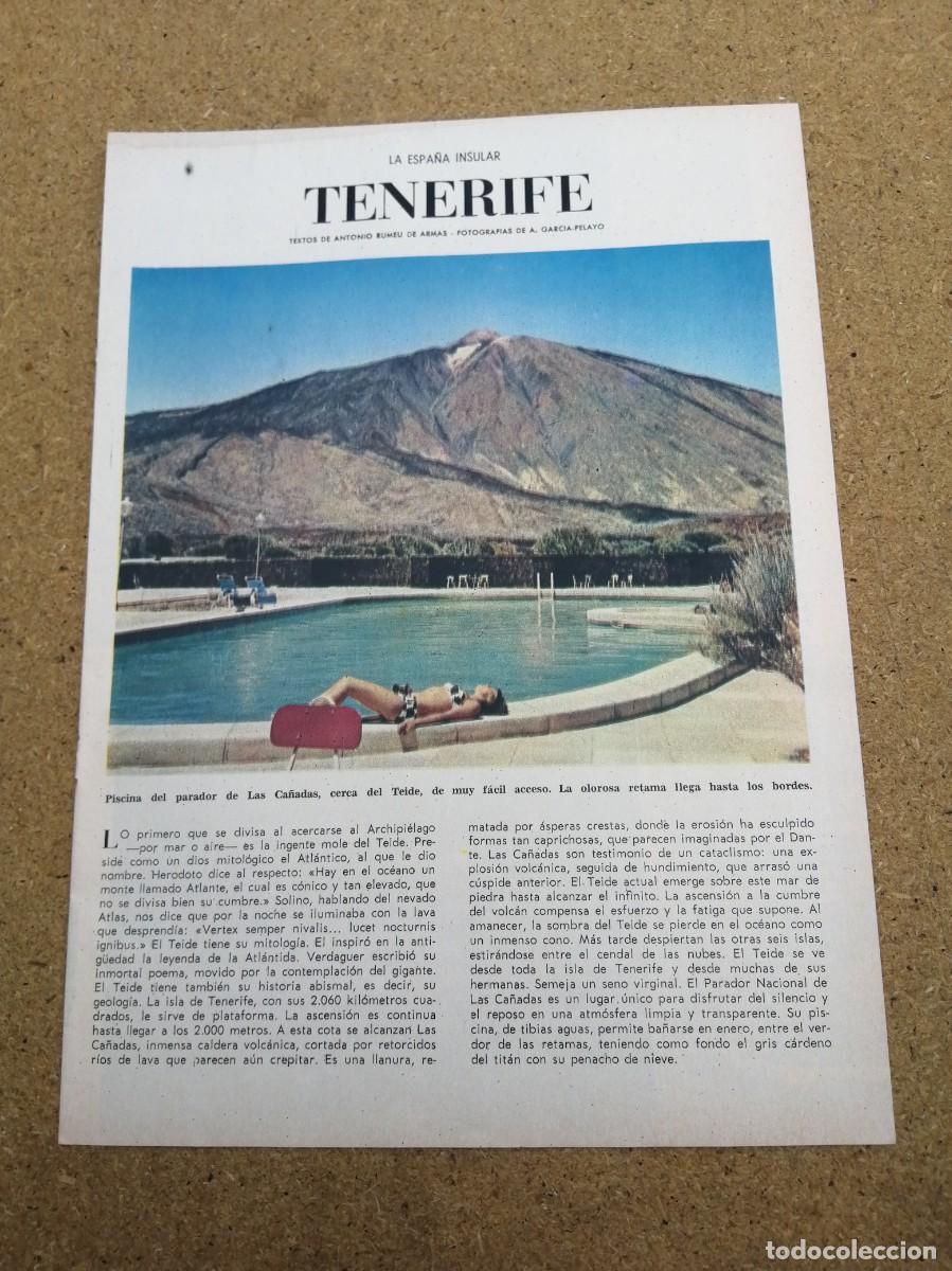 Coleccionismo de revista Blanco y Negro: REVISTILLA BLANCO Y NEGRO. TENERIFE