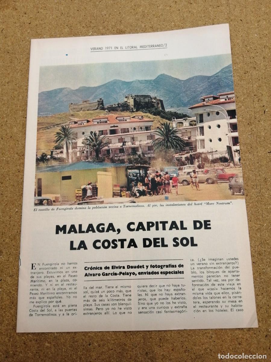 Coleccionismo de revista Blanco y Negro: REVISTILLA BLANCO Y NEGRO. MALAGA, CAPITAL DE LA COSTA DEL SOL