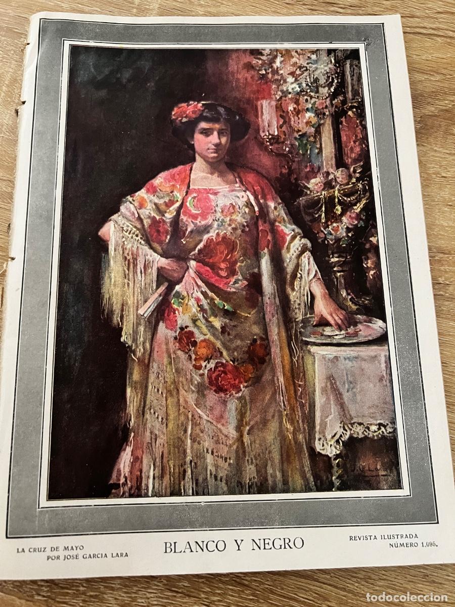 Coleccionismo de revista Blanco y Negro: BLANCO Y NEGRO. N&ordm; 1095. A&Ntilde;O 1912. LA TRAGEDIA DE CHOISY LE ROI. FESTIVAL BALEAR EN BARCELONA.. LEER