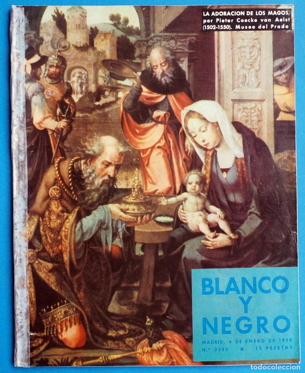 Coleccionismo de revista Blanco y Negro: REVISTA : BLANCO Y NEGRO. PARACAIDISTAS EN IFNI...ETC. N&ordm; 2383. 4 ENERO 1958