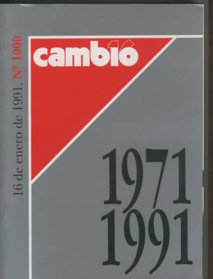Collection Magazine Cambio 16: (I) EXTRA N&ordm; 1000 CAMBIO 16
