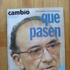 Coleccionismo de Revista Cambio 16: REVISTA CAMBIO 16, ENERO 1977, NUMERO 266. Lote 47017612