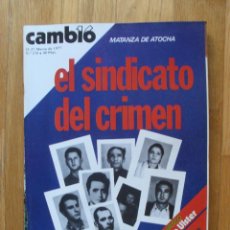 Coleccionismo de Revista Cambio 16: REVISTA CAMBIO 16, MARZO 1977, NUMERO 276. Lote 47018034