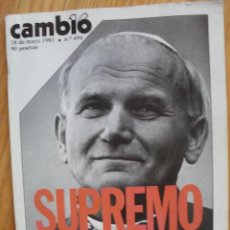 Coleccionismo de Revista Cambio 16: REVISTA CAMBIO 16, MAYO 1981, NUMERO 494. Lote 47031650