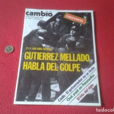 Coleccionismo de Revista Cambio 16: REVISTA CAMBIO 16 Nº 586 FEB. 1983 GUTIERREZ MELLADO GOLPE DE ESTADO TEJERO DE FEBRERO 1981 GOLPISMO