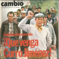 Collezionismo di Rivista Cambio 16: REVISTA CAMBIO 16 (MAR 1978) CAMBIO16 327 CAMB16 FORGES CURRO JIMENEZ GONZALEZ MUNDIAL ARGENTINA. Lote 172384922
