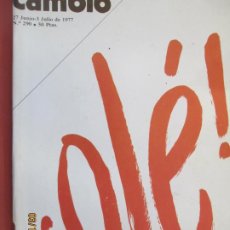 Coleccionismo de Revista Cambio 16: CAMBIO 16 REVISTA Nº 290 - JULIO 1977 - !OLE! DESMONTAR LA DICTADURA EN PAZ . Lote 197357080