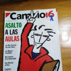 Coleccionismo de Revista Cambio 16: REVISTA CAMBIO 16 - Nº 1141 OCTUBRE 1993 - ASALTO A LAS AULAS - CUBA