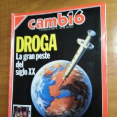 Coleccionismo de Revista Cambio 16: REVISTA CAMBIO 16 - Nº 849 MARZO 1988 - DROGA, LA GRAN PESTE DEL SIGLO XX - LO QUE BUSCA ETA