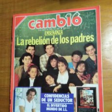 Coleccionismo de Revista Cambio 16: REVISTA CAMBIO 16 - Nº 857 MAYO 1988 - ENSEÑANZA : LA REBELIÓN DE LOS PADRES