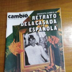 Coleccionismo de Revista Cambio 16: REVISTA CAMBIO 16 Nº 424 ENERO DE 1980 - RETRATO DE LA CASADA ESPAÑOLA- JUAN GENOVÉS