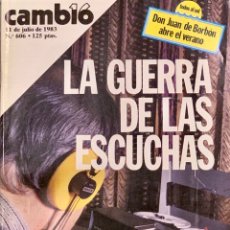 Coleccionismo de Revista Cambio 16: CAMBIO16. Nº 606. 11 JULIO 1983.