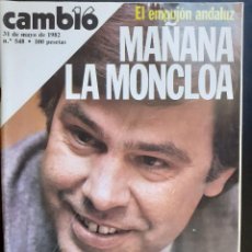 Coleccionismo de Revista Cambio 16: CAMBIO 16 Nº 548. Lote 291424183