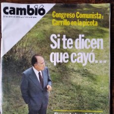 Coleccionismo de Revista Cambio 16: CAMBIO 16 Nº 333 DE 1978- SANTIAGO CARRILLO- CUDILLERO- JOAN MIRO- AGUSTI CENTELLES- FIDEL CASTRO.... Lote 296769873