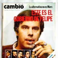 Coleccionismo de Revista Cambio 16: CAMBIO 16. NÚM 337. 21 MAYO 1978 - FELIPE GONZÁLEZ - GRAVE ACCIDENTE METRO MADRID