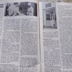 Coleccionismo de Revista Cambio 16: DEFICIENTE SANIDAD PUBLICA EN ESPAÑA. RECORTE CAMBIO 16, OCTUBRE 1974. Lote 313855153