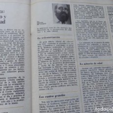 Coleccionismo de Revista Cambio 16: POBLACION, EMPRESAS Y TRABAJADORES EN EL SAHARA. RECORTE CAMBIO 16 SEPTIEMBRE 1974. Lote 313863808