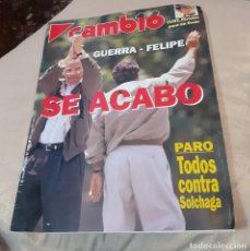 Coleccionismo de Revista Cambio 16: REVISTA CAMBIO 16 DE 1 DE MARZO DE 1993
