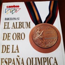 Coleccionismo de Revista Cambio 16: CAMBIO 16 - NUM 1083 - AGOSTO DE 1992 - EL ALBUM DE ORO DE LA ESPAÑA OLIMPICA. Lote 327886283