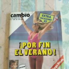 Coleccionismo de Revista Cambio 16: CAMBIO 16. ¡POR FIN EL VERANO!. 13 JUNIO 1983. Nº 602. LEER.