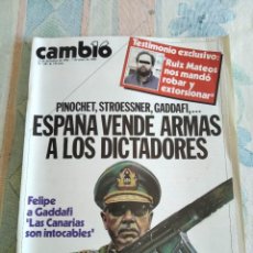 Coleccionismo de Revista Cambio 16: CAMBIO 16. ESPAÑA VENDE ARMAS A LOS DICTADORES. 31 DICIEMBRE, 7 ENERO 1984. Nº 683. LEER.