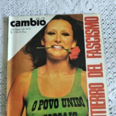 Coleccionismo de Revista Cambio 16: CAMBIO 16. EL ENTIERRO DEL FASCISMO. 5-11 MAYO 1975. Nº 178. LEER.. Lote 338891868
