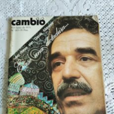 Coleccionismo de Revista Cambio 16: CAMBIO 16. DIEZ HORAS CON GARCÍA MÁRQUEZ, ÉRASE UNA DICTADURA.... 9-15 JUNIO 1975. Nº 183. LEER.. Lote 338894313