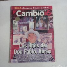 Coleccionismo de Revista Cambio 16: FABIO JORGE LUIS JUAN DAVID OCHOA RESTREPO PABLO ESCOBAR CARTEL DE MEDELLIN NARCOTRAFICO COLOMBIA. Lote 347836048