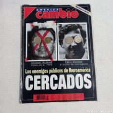 Coleccionismo de Revista Cambio 16: PABLO ESCOBAR ABIMAEL GUZMAN DIEGO MARADONA EN SEVILLA AÑO 1992. Lote 348789162