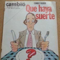 Coleccionismo de Revista Cambio 16: CAMBIO 16, Nº 514, OCTUBRE 1981 // ETA FRANCO BORBÓN GUERRA INTERVIÚ ETARRAS CNI HISTORIA ESPAÑA REY. Lote 353045094
