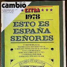 Coleccionismo de Revista Cambio 16: CAMBIO 16 EXTRA 1978 ”ESTO ES ESPAÑA SEÑORES” Nº 316. Lote 358639350