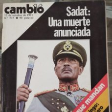 Coleccionismo de Revista Cambio 16: CAMBIO 16, Nº 515, OCTUBRE 1981 /// ESPAÑA FRANCO REY MONARQUÍA DEMOCRACIA POLÍTICA HISTORIA BORBÓN