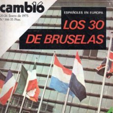Coleccionismo de Revista Cambio 16: CAMBIO 16, NÚMERO 166 (20 DE ENERO AL 26 DE ENERO DE 1975). Lote 398840694