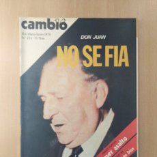 Coleccionismo de Revista Cambio 16: REVISTA CAMBIO 16 - Nº 234 / 31 MAYO - 6 JUNIO DE 1976.