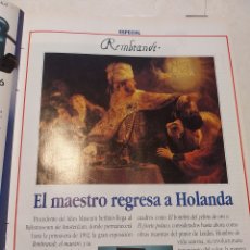 Coleccionismo de Revista Cambio 16: REVISTA 1991 REMBRANDT.EL MAESTRO REGRESA A HOLANDA.LAUREN BACALL.PESSOA.EXPO 92