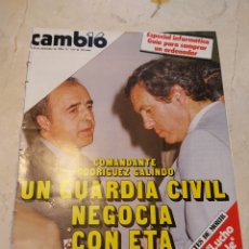 Coleccionismo de Revista Cambio 16: REVISTA 1984 UN CRIMEN DIVIDE SEVILLA. ESPECIAL INFORMÁTICA. JOSE LUIS GARCI.