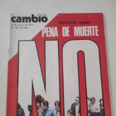 Coleccionismo de Revista Cambio 16: REVISTA CAMBIO 16. NÚMERO 165. 1975