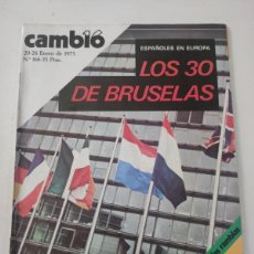 Coleccionismo de Revista Cambio 16: REVISTA CAMBIO 16. NÚMERO 166. 1975